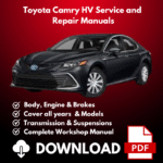 2007-2025 Toyota Camry HV Service And Repair Manuals