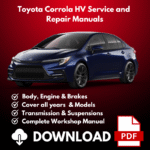 2020-2025 Toyota Corolla HV Service And Repair Manuals