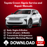 2025 Toyota Crown Signia Service And Repair Manuals