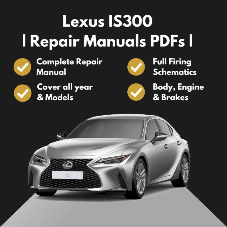 2001-2005 Lexus IS300 Repair Manuals PDFs