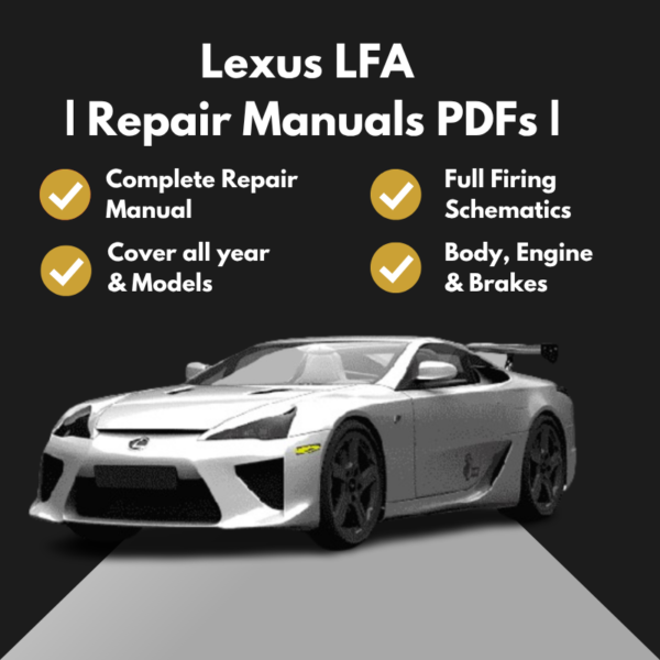 2012 Lexus LFA Repair Manuals PDFs