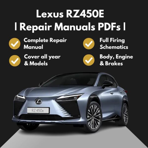2023-2026 Lexus RZ450E Repair Manuals PDFs